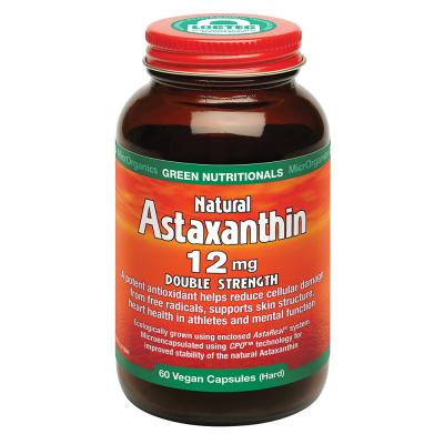 Green Nutritionals Natural Astaxanthin 12mg 60vc